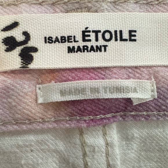 ISABEL ETOILE MARANT lesiabb tie-dye shorts - Picture 10 of 14